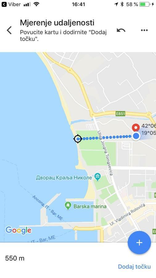 Apartment Topolica Бар Екстер'єр фото